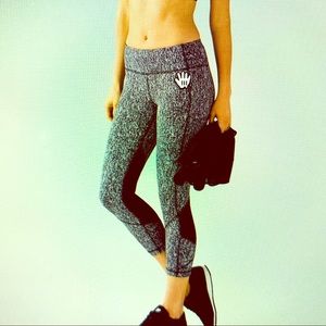Lululemon Pace Rival Crop (19”) Jacquard